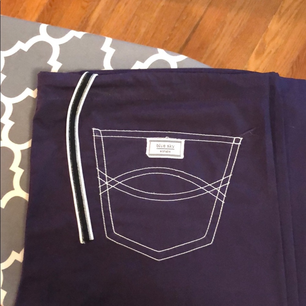 Blue sky scrubs